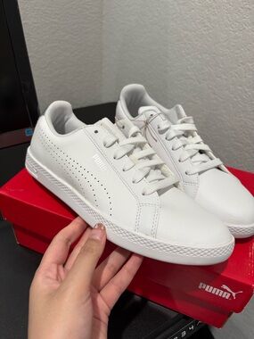 Puma Women's White Low-Top Sneakers